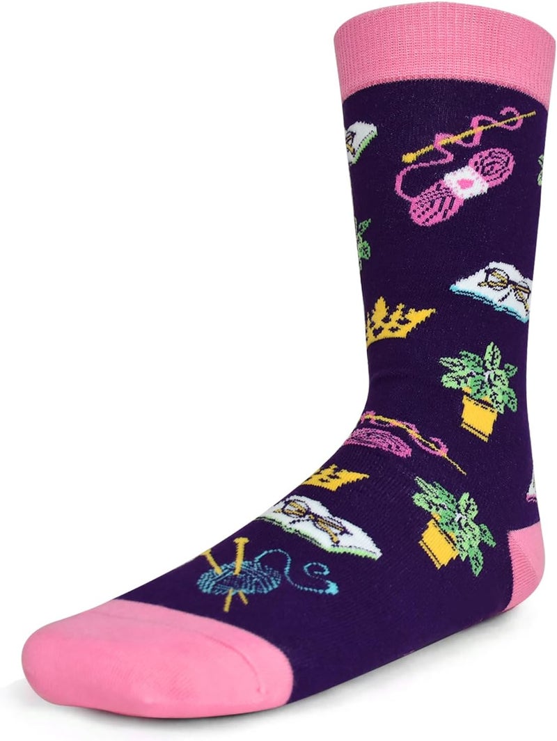 GOLIN Store Novelty Socks for Women - Funny Gifts for Her, Mom, Grandma and Coworker - Image 2